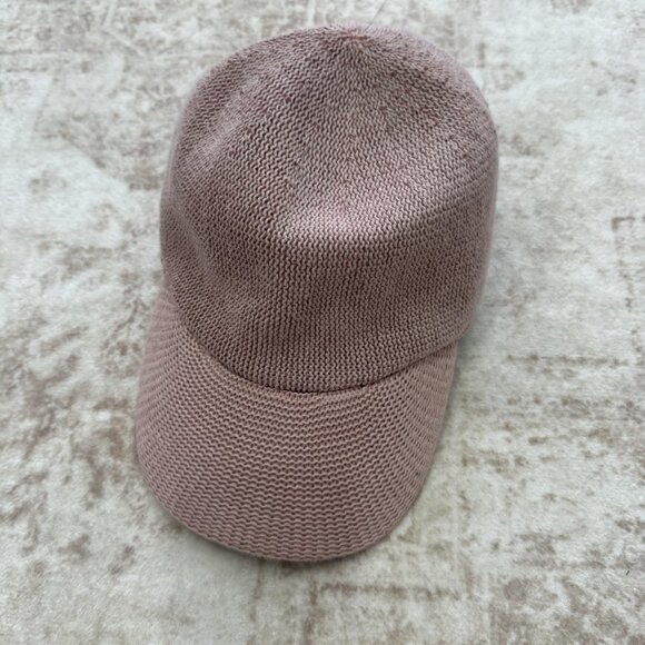 Wyeth Hat Cap Strap Back Pink Knit Baseball Style Adjustable Womens Casual - Picture 5 of 9